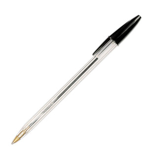 STYLO BILLE BIC CRISTAL NOIR