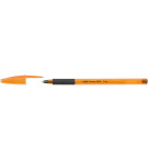 STYLO BILLE BIC ORANGE GRIP NOIR