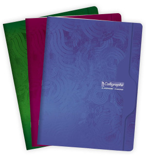 CAHIER PIQURE 24X32cm 5X5 96P 70G