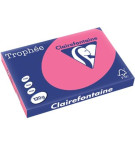 Ramette 250 feuilles Papier A3 fuchsia 120g - Clairefontaine Trophée 1319C