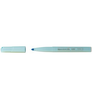 FEUTRE BIC VISACOLOR BLEU CLAIR - BOITE DE 12