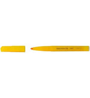 FEUTRE BIC VISACOLOR JAUNE - BOITE DE 12