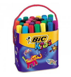 FEUTRES BIC DECORALO ASSORTIS - POT DE 30