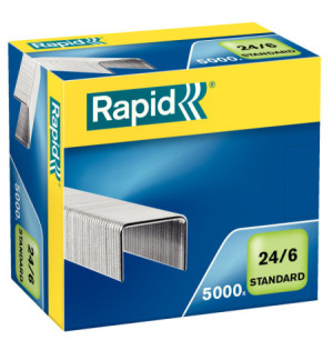 AGRAFES RAPID 24/6 - BOITE DE 5000