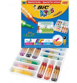 FEUTRES BIC DECORALO ASSORTIS - CLASSPACK DE 48