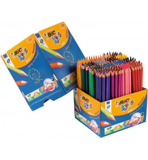 CRAYONS DE COULEUR BIC EVOLUTION - CLASSPACK DE 248 + 40 gratuits