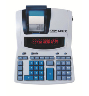 CALCULATRICE IMPRIMANTE IBICO 1491X 14 CHIFFRES THERMIQUE