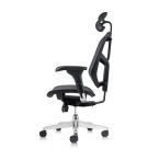 FAUTEUIL ERGONOMIQUE ENVY - MAILLE NOIRE