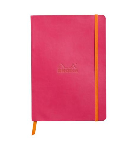 CAR117412-carnet-rhodiarama-souple-148x210mm-framboise-160-pages-lignees