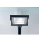 LAMPE DE BUREAU 3000K NOIRE OU BLANCHE TETE CARREE (SANS SOCLE)