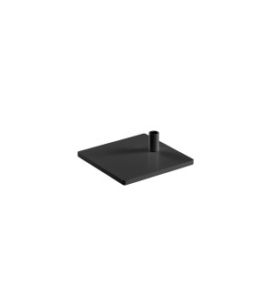 SOCLE DE TABLE CARRE NOIR OU BLANC