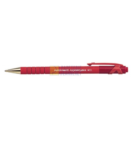 ECR263R-stylo-bille-papermate-flexgrip-retractable-rouge