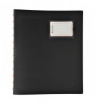 Protège-documents à anneaux avec pochettes détachables - 80 vues Exactive - A4 Noir