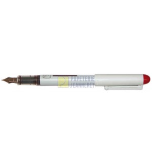 STYLO PLUME PILOT V PEN ROUGE