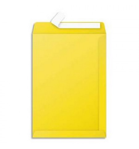 ENV7057-pochette-229x324mm-jaune-soleil-auto-adhesive-120g---paquet-de-50