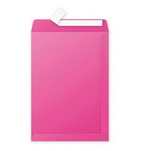 ENV7058-pochette-229x324mm-rose-fuchsia-auto-adhesive-120g---paquet-de-50