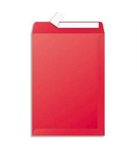 ENV7059-pochette-229x324mm-rouge-groseille-auto-adhesive-120g---paquet-de-50