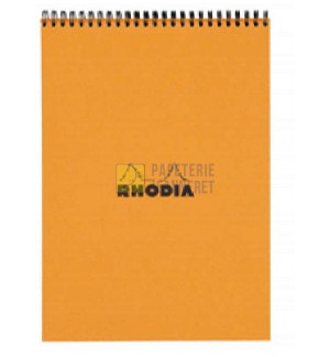 BLOC NOTES RHODIA 105X148mm QUADRILLE 5X5- 80G - SPIRALE