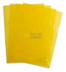 POC106J-pochettes-coin-9-100-a4-jaunes---paquet-de-100