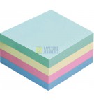 BLB636P-cube-type-post-it-76x76mm---4-couleur-pastel