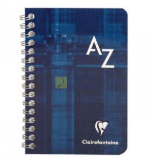 REPERTOIRE CLAIREFONTAINE SPIRALE 9X14cm 100P 90G 5X5