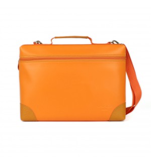 SERVIETTE POUR PORTABLE SIMILI ORANGE