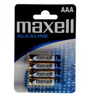 PILE ALCALINE LR03 AAA 1.5V - BLISTER DE 4