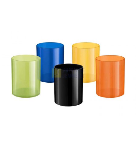 BUR900J-pot-a-crayons-plastique-jaune