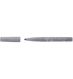 FEUTRE BIC VISACOLOR GRIS BOITE DE 12