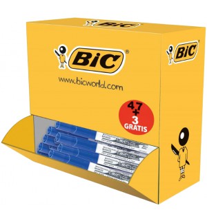 FEUTRE EFFACABLE A SEC BIC JUNIOR 1741 BLEU PACK DE 50