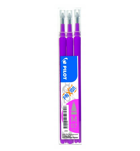 3 RECHARGES PILOT FRIXION ROSE