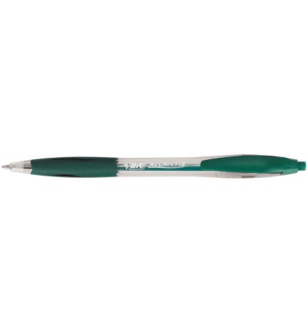 STYLO BILLE BIC ATLANTIS RETRACTABLE VERT