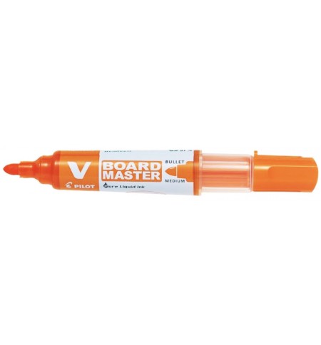 MARQUEUR EFFACABLE A SEC PILOT V BOARD MOYEN ORANGE 