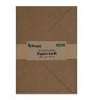 PAQUET 20 ENVELOPPES 162X229mm KRAFT 120G