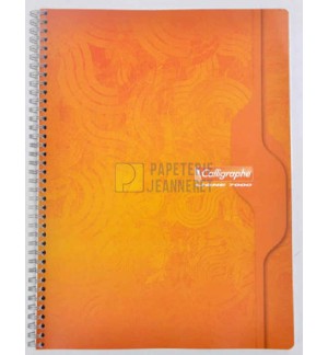 CAHIER SPIRALE 17X22cm 100P 5X5 70G