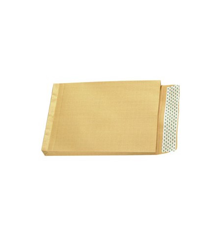 250 POCHETTES KRAFT A SOUFFLET 162X229X30mm KRAFT 120G