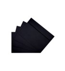 ENVELOPPES 162X229mm NOIRES AUTO ADHESIVES 120G - PAQUET DE 50