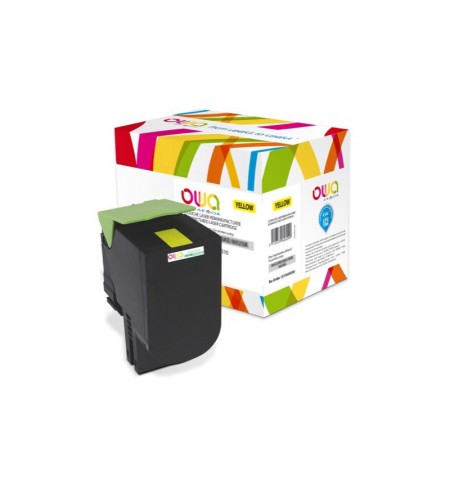 ARMOR CARTOUCHE LASER COMP LEXMARK 702HY JAUNE / K15825