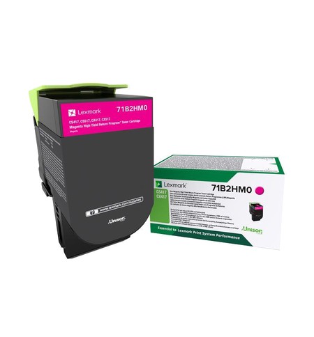 LEXMARK CARTOUCHE LASER MAGENTA 71B2HM0