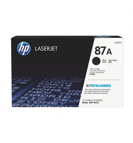 HP CARTOUCHE LASER NOIRE CF287A / 87A / 229955