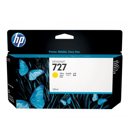 HP CART JET ENCRE JAUNE N°727