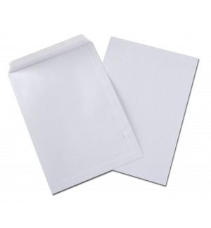 250 POCHETTES BLANCHES 229X324mm 90G AUTOADHESIVES