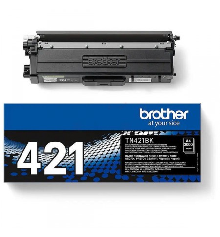 BROTHER CARTOUCHE LASER TN421BK NOIR 3000P / 384004