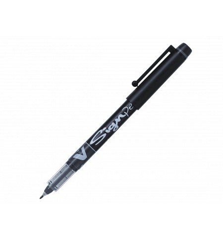 ECRVSPN-stylo-feutre-pilot-v-sign-pen-noir