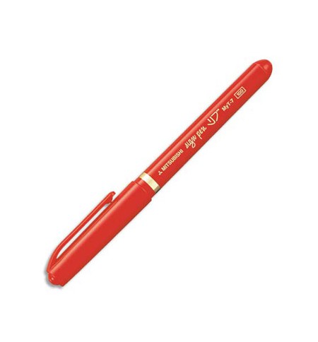 EDS7R-feutre-uni-ball-sign-pen-rouge