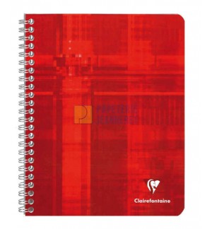 CARNET CLAIREFONTAINE PIQURE 14.8X21cm 96P 5X5 90G