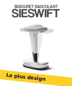 tabouret de travail basculant design